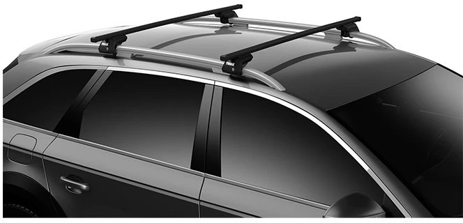 Thule „Squarebar Evo“ stogo bagažinės komplektas turėklams 150 cm