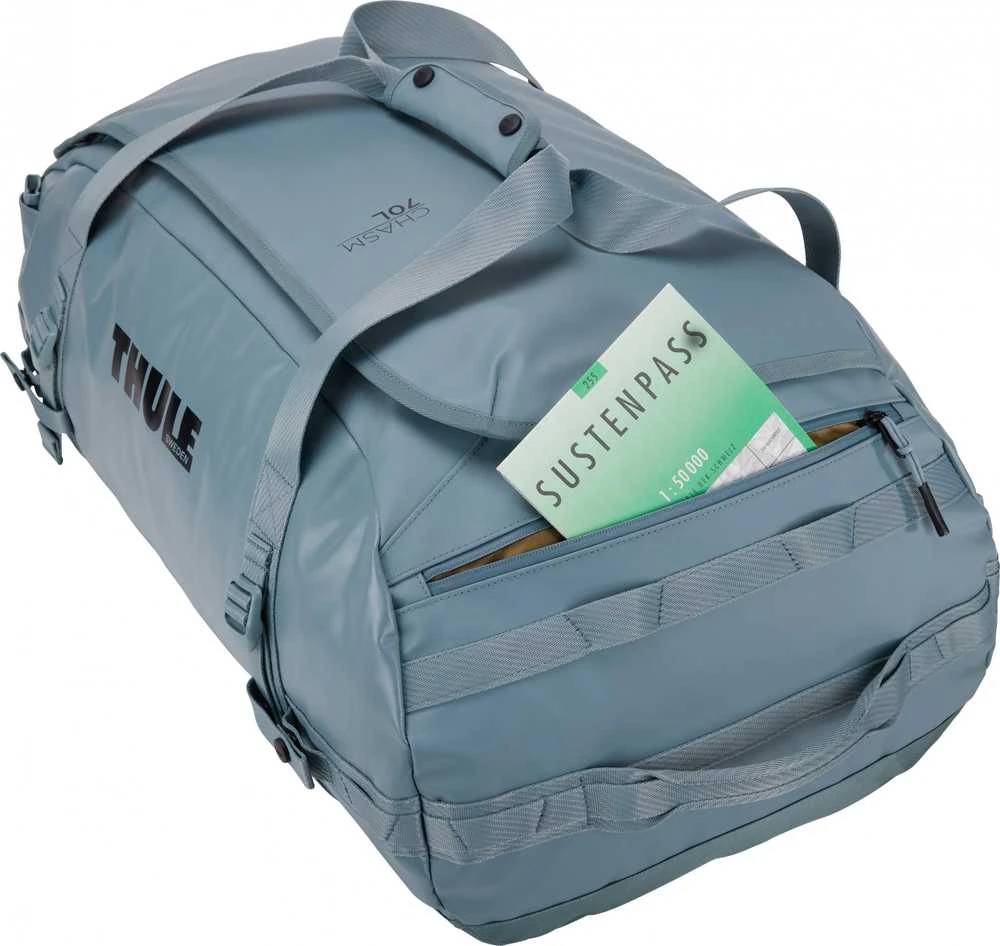 Kelioninis Thule | 70L Bag | Chasm | Duffel | Atsparus vandeniui | Pond Gray