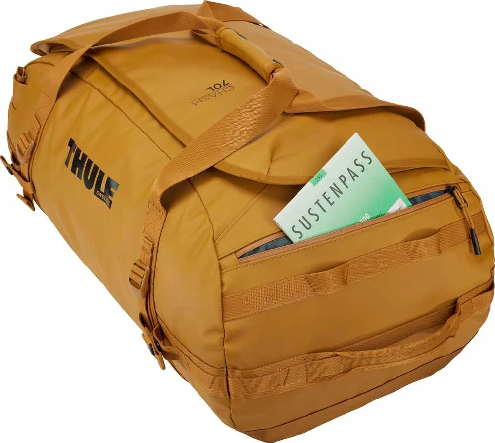 Thule | Chasm | 70L Bag | Duffel | Golden Brown | Atsparus vandeniui