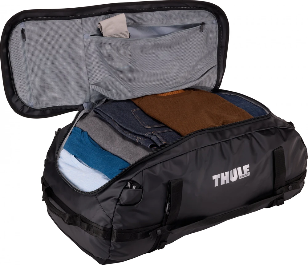 Thule | 90L Bag | Chasm | Duffel | Atsparus vandeniui | Juodas