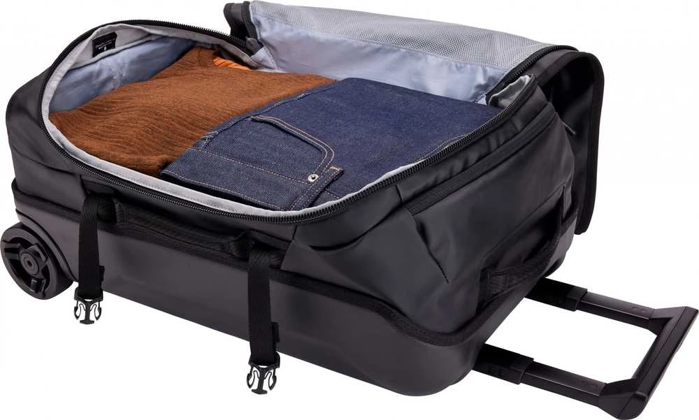 Kelioninis Thule | Carry-on Wheeled Duffel Suitcase, 55cm | Chasm | Luggage | Atsparus vandeniui | Juodas
