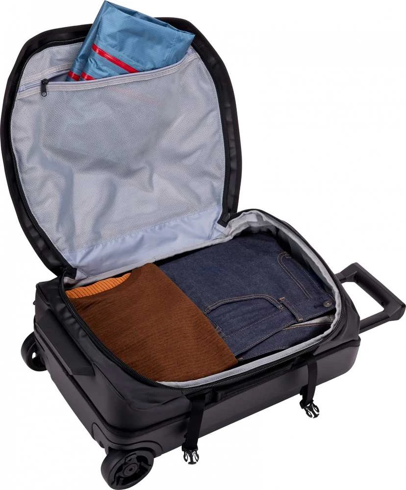 Kelioninis Thule | Carry-on Wheeled Duffel Suitcase, 55cm | Chasm | Luggage | Atsparus vandeniui | Juodas