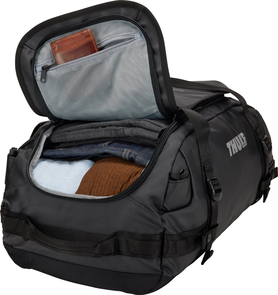 Kelioninis Thule | 40L Bag | Chasm | Duffel | Atsparus vandeniui | Juodas