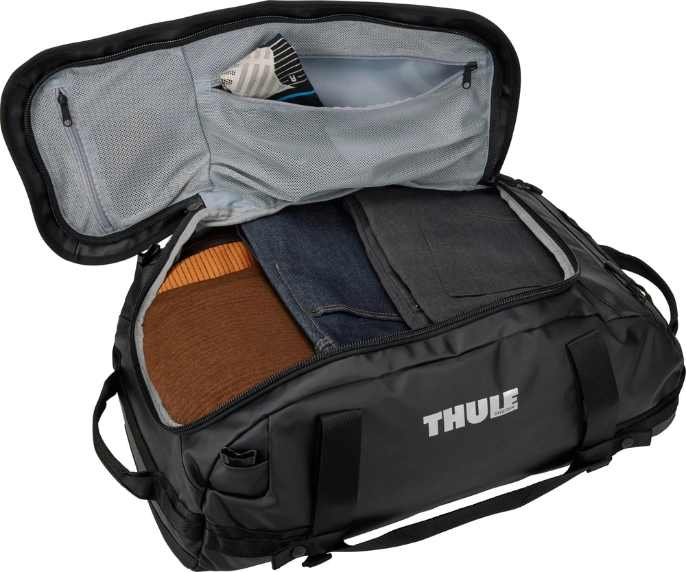 Kelioninis Thule | 40L Bag | Chasm | Duffel | Atsparus vandeniui | Juodas