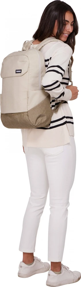 Thule | Lithos | Backpack 20L | Tinka iki 16 " | Nešiojamas kompiuteris backpack | Pelican Gray/Faded Khaki