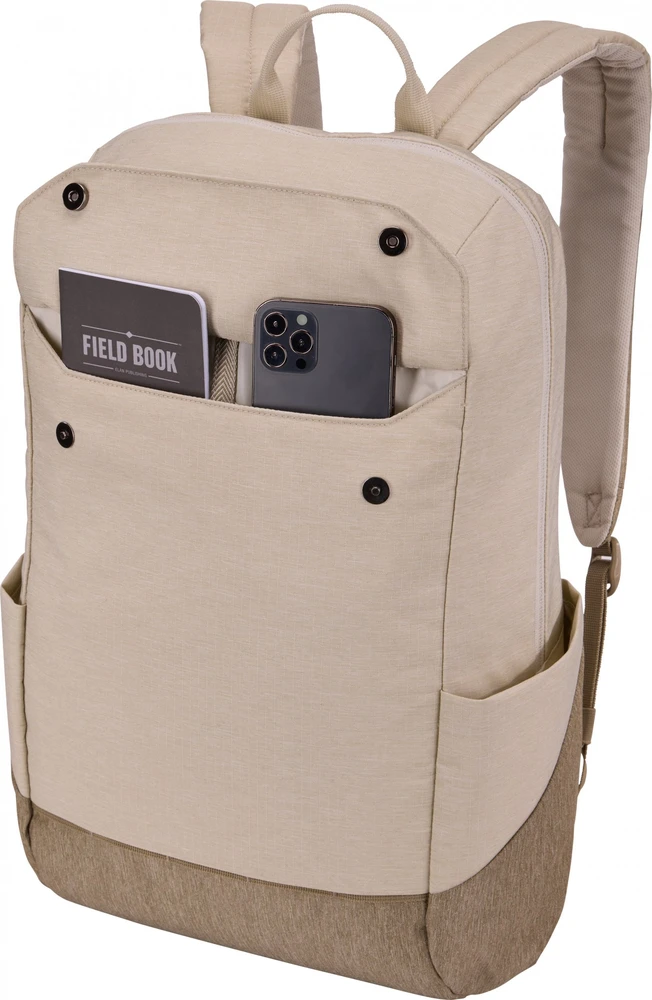 Thule | Lithos | Backpack 20L | Tinka iki 16 " | Nešiojamas kompiuteris backpack | Pelican Gray/Faded Khaki
