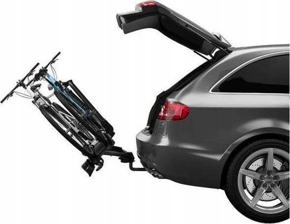 Thule dviračių laikiklis automobiliui VeloCompact 2 dviračiams, 13 PIN, aliuminis