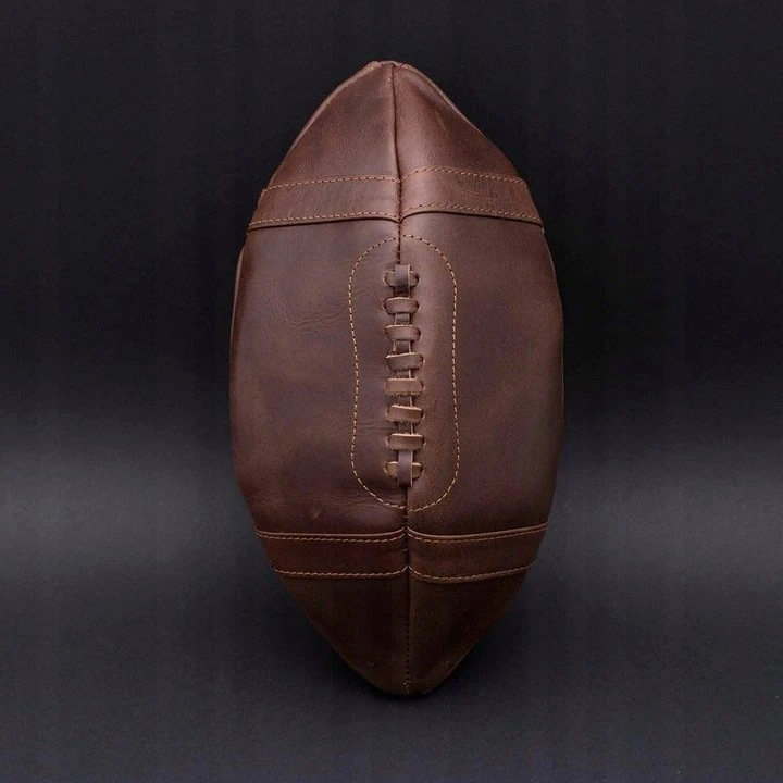 Thumbs Up Mad Monkey - Kultūrinis krepšys iš natūralios odos „American Football“