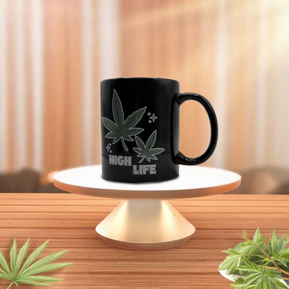 Thumbs Up Mad Monkey Puodelis „High Life Weed“ su besikeičiančia spalva
