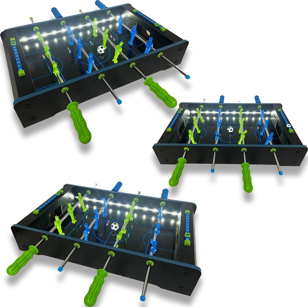 „Mad Monkey“ – stalo futbolo stalas su LED lempomis