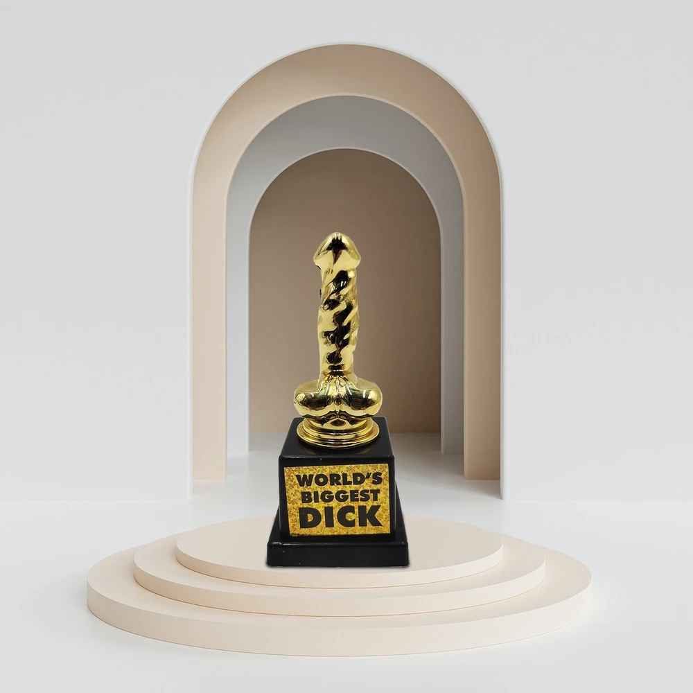Thumbs Up Mad Monkey - TROFEUM 'World's Biggest Dick'