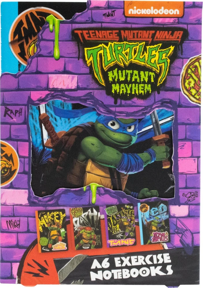 Thumbs Up Nykštys aukštyn Nykštys aukštyn! Informacinis bučinys 4 vnt. rinkinys - TMNT
