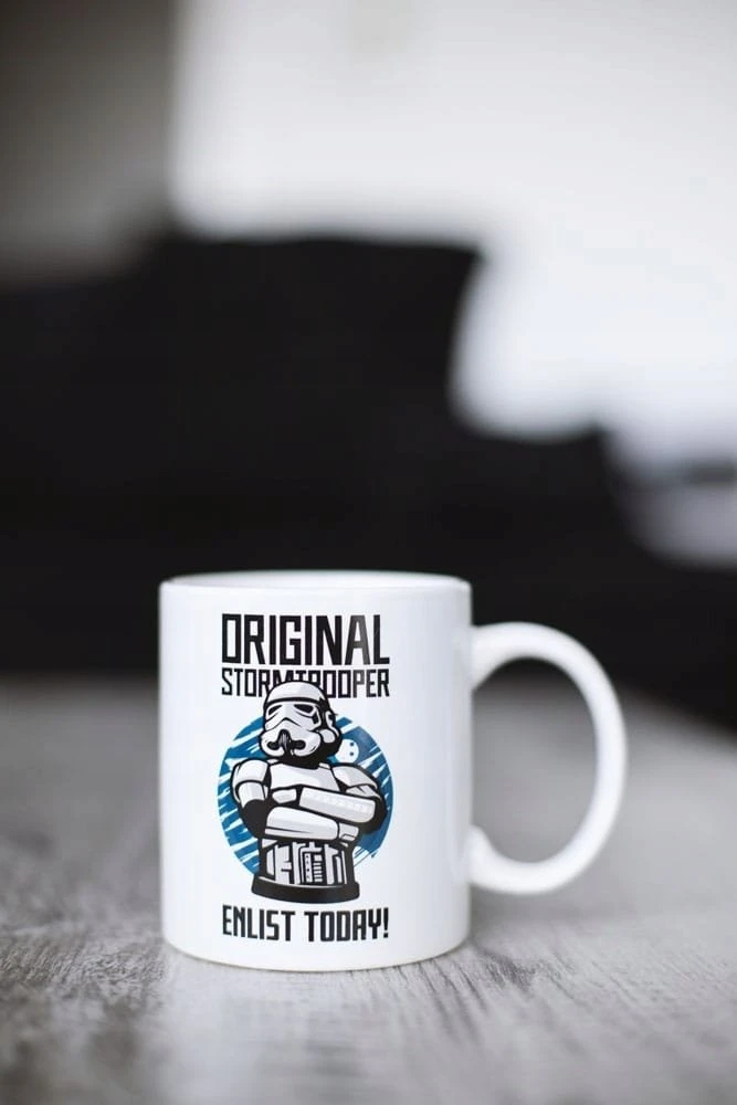 Thumbs Up Originalus „Stormtrooper“ puodelis Retro puodelis Užsiprenumeruokite šiandien