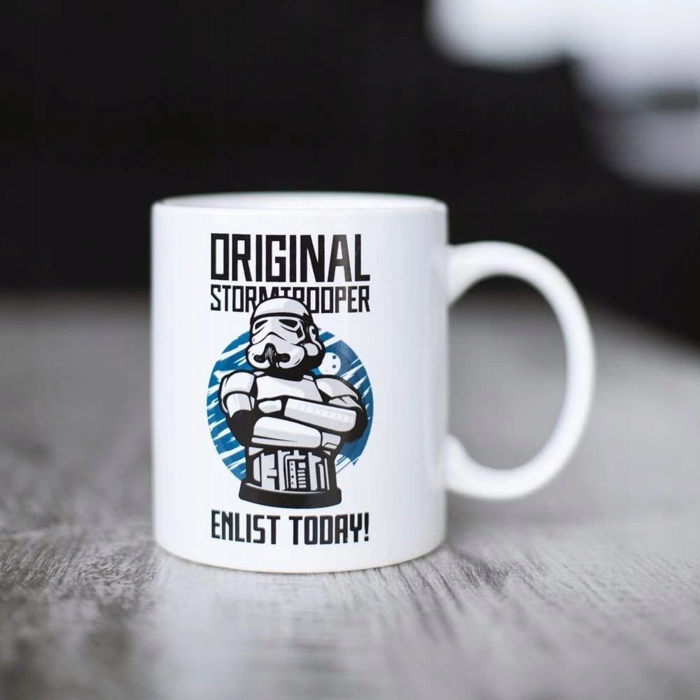 Thumbs Up Originalus „Stormtrooper“ puodelis Retro puodelis Užsiprenumeruokite šiandien