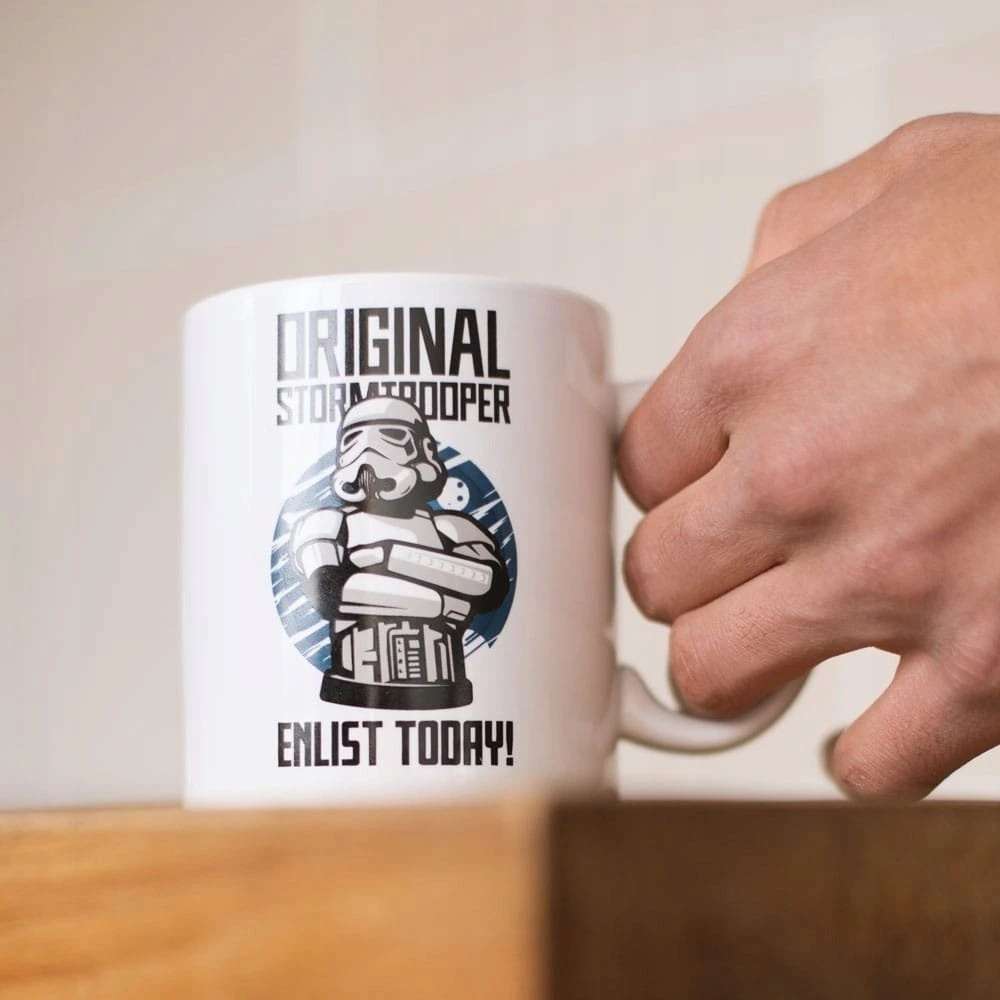 Thumbs Up Originalus „Stormtrooper“ puodelis Retro puodelis Užsiprenumeruokite šiandien
