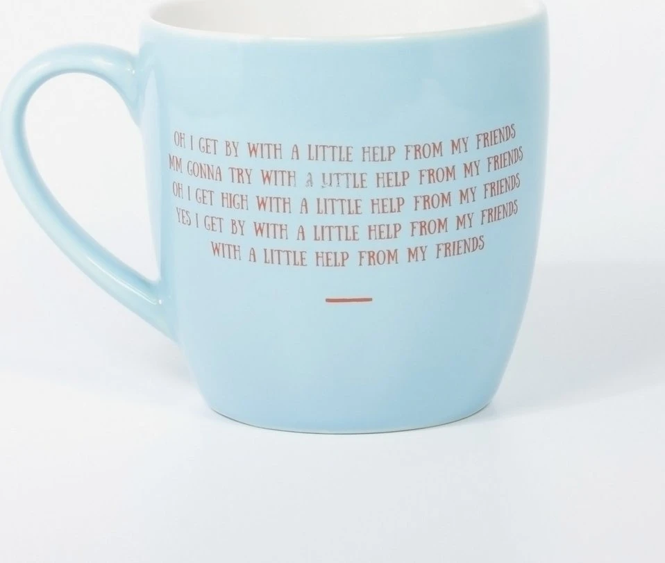 Thumbs Up ThumbsUp! Tasse ''A little help'' 250ml blau