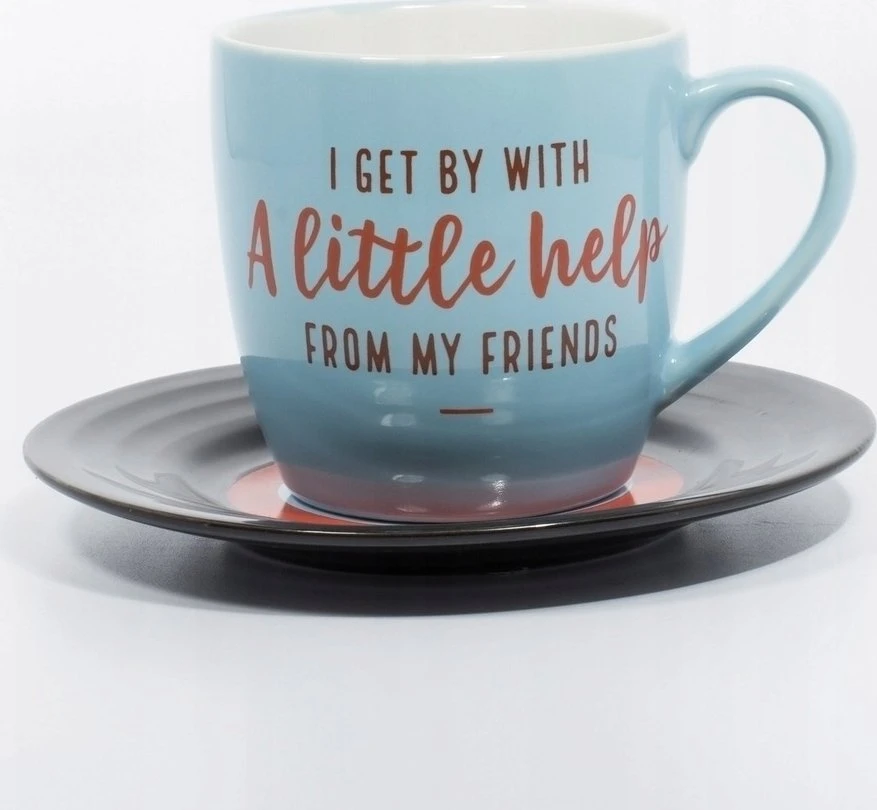 Thumbs Up ThumbsUp! Tasse ''A little help'' 250ml blau