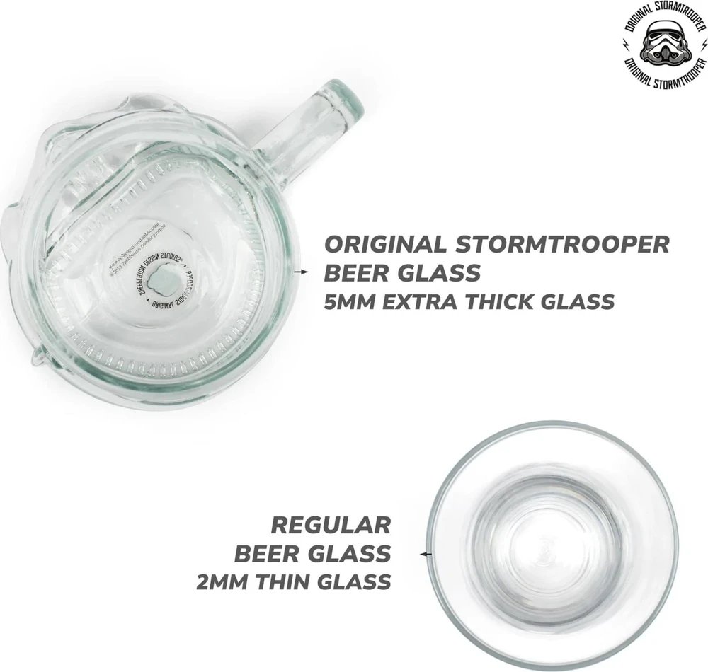 Thumbs Up Star Wars - Kufel stiklinis STORMTROOPER 600 ml
