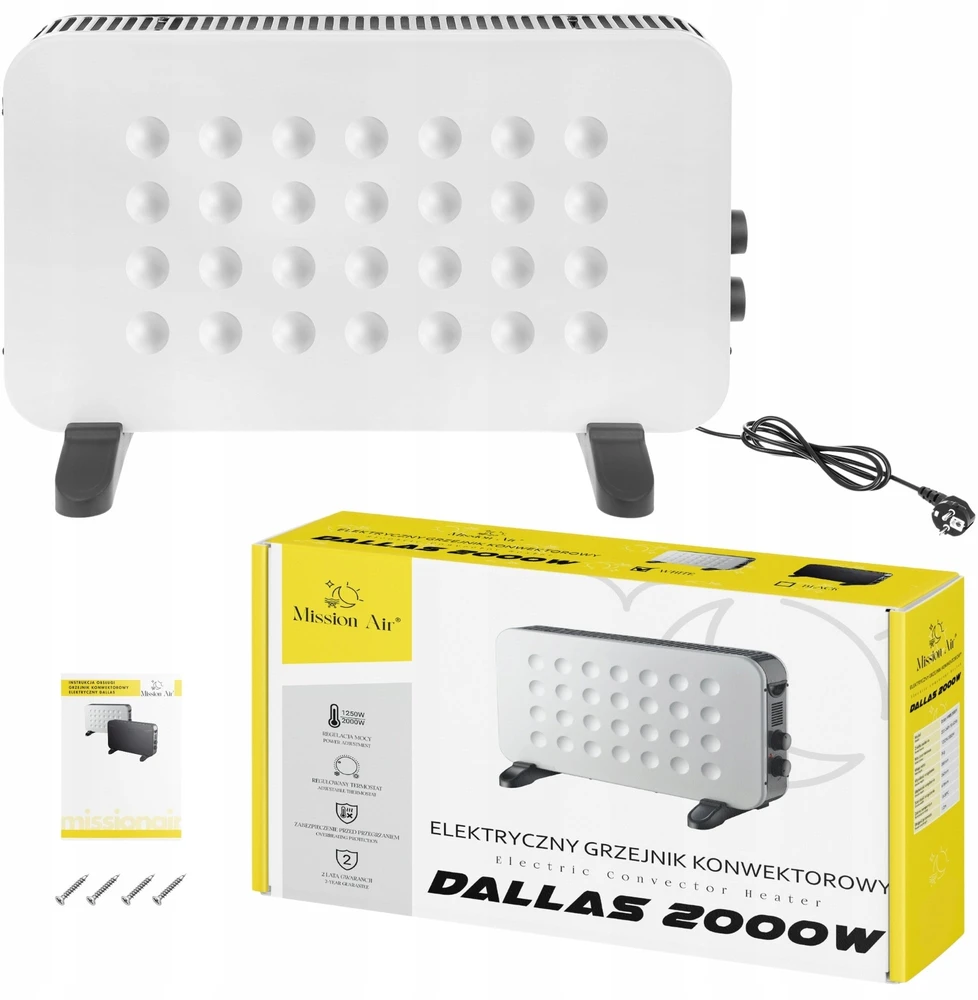 Thunder Mission Air Dallas 2000W balta