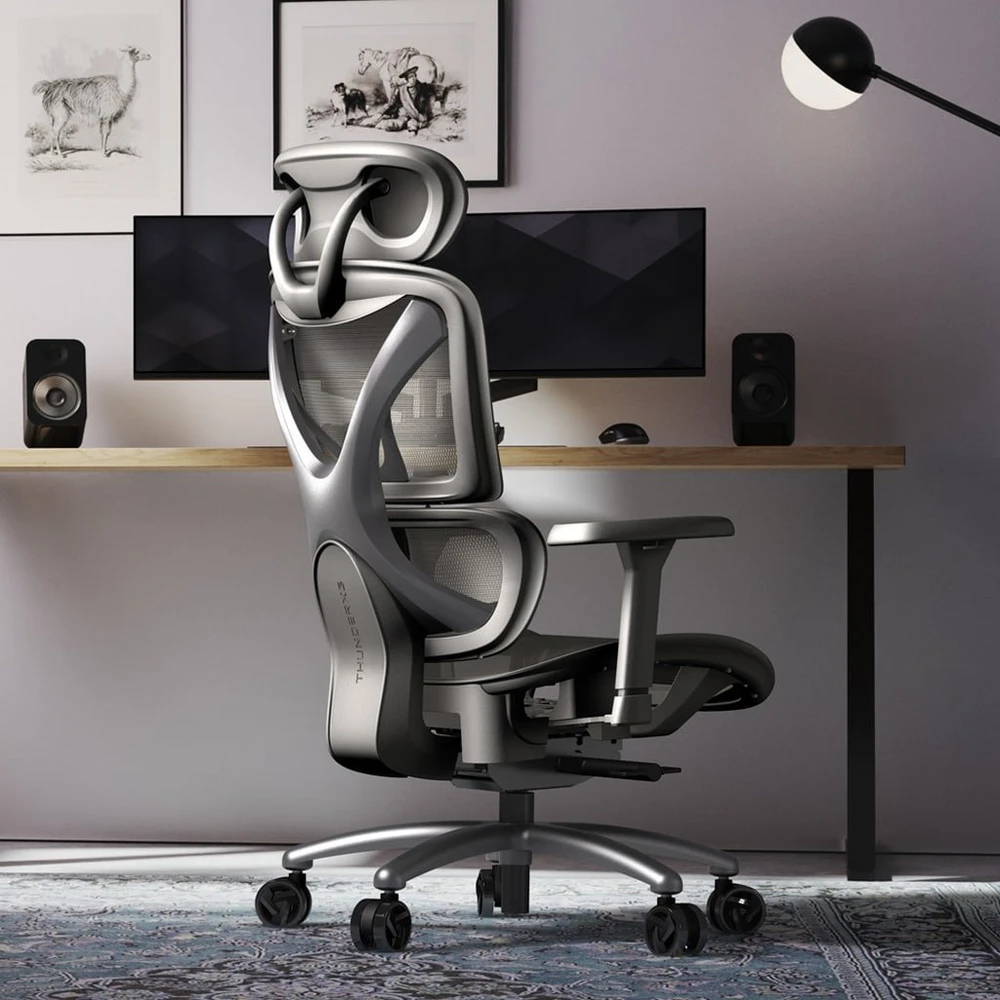 ThunderX3 XTC ergonominė ofiso kėdė, Mesh – juodos spalvos