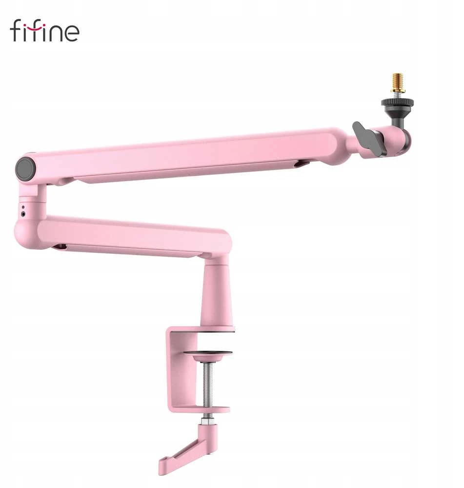 Fifine Stalinis tiesus mikrofono stovas Fifine BM88P, metalinis rankenos laikiklis