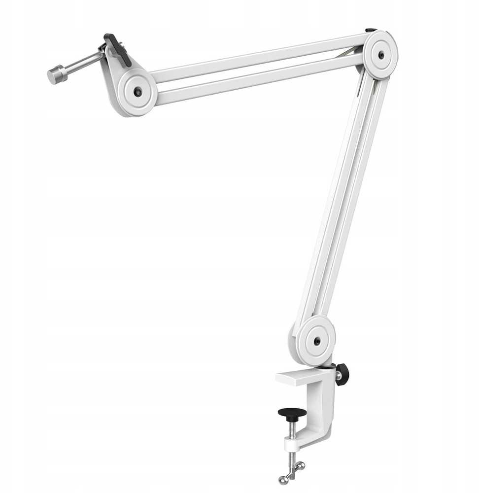 „Fifine Straight“ stalo stovas „Fifine BM63W“ mikrofonui, metalinis laikiklis