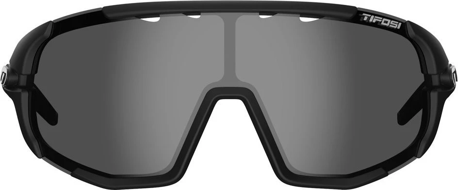 TIFOSI Akiniai SLEDGE matte juodas (3szkła Smoke, AC Raudona, Clear)