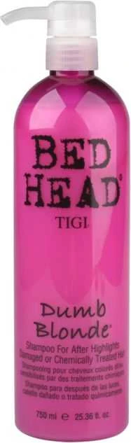 Tigi Bed Head Dumb Skirtas šviesiems plaukams Hair Šampūnas For Spalvą išsaugantis, 750 ml
