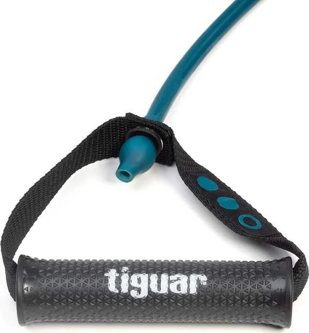 Elastinė juosta TIGUAR Double Tube (Spalva: Mėlyna - vidutinis pasipriešinimas)
