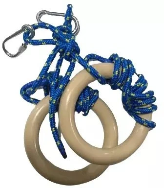 Mediniai gimnastikos žiedai Tiguar Wooden Gymnastic Rings 28 mm