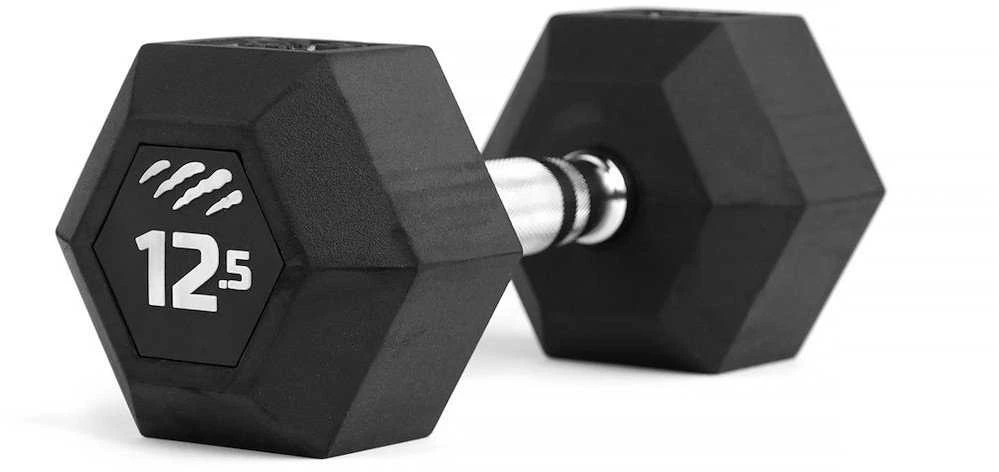 Svarmuo / hantelis TIGUAR Dumbbell HEX 5–50 kg (Svoris: 12.5kg)