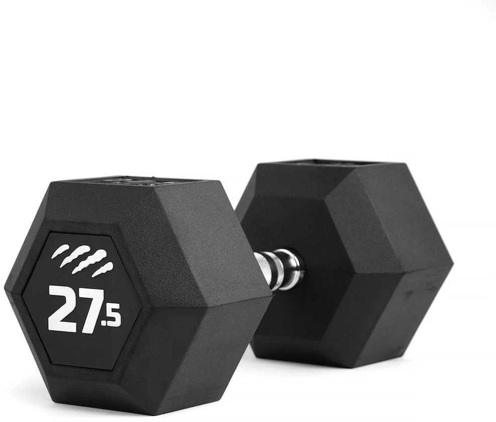 Svarmuo / hantelis TIGUAR Dumbbell HEX 5–50 kg (Svoris: 27.5kg)