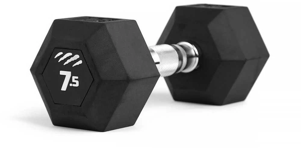 Svarmuo / hantelis TIGUAR Dumbbell HEX 5–50 kg (Svoris: 7.5kg)