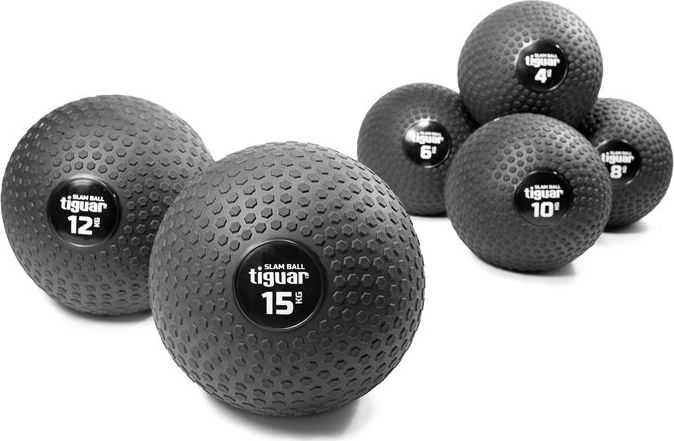 Pasunkintas kamuolys TIGUAR Slam Ball (4-20kg) (Svoris: 6kg)
