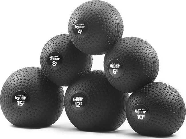Pasunkintas kamuolys TIGUAR Slam Ball (4-20kg) (Svoris: 6kg)