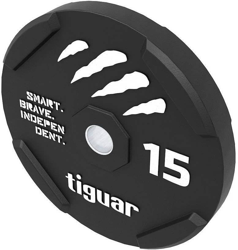 Tiguar Bumper guminis juodas 15 kg (TI-WBRB01500)