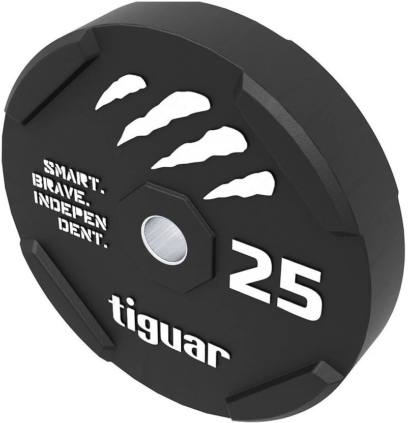 Tiguar Guminis svarelis juodas 25 kg (TI-WBRB02500)