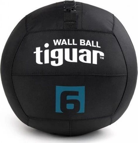Pasunkintas kamuolys Tiguar wall ball 6kg