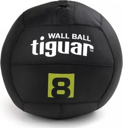 Pasunkintas kamuolys Tiguar wall ball 8kg