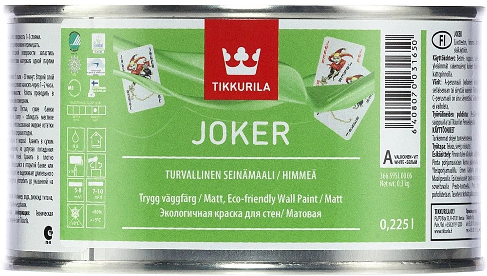 Tikkurila PAINT JOKER SILK/MAT 2,7L(C)