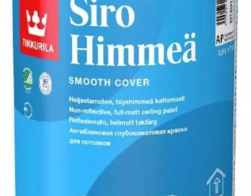Tikkurila PAINT F/HOUSE SIRO Matinis MAT 0,9L