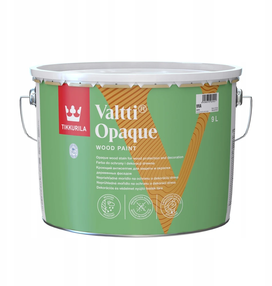 Tikkurila Wood Paint Valtti Opaque VVA 9L