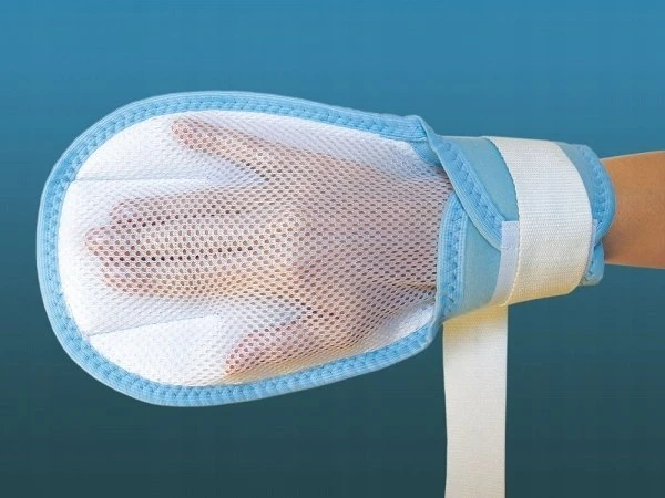 Timago Apsauginės Pirštinės - Savęs Žalojimo Prevencija L Mėlyna/Balta