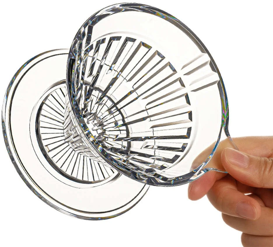 Timemore Dripper Crystal Eye Turbo PCTG 01 skaidri juoda