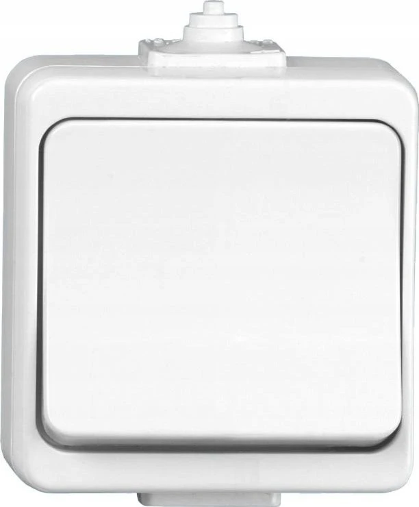 Timex Elektro WNT-1J-b BI JANTAR-bis Vienas jungiklis n/t IP44 balta WNT-1J-b