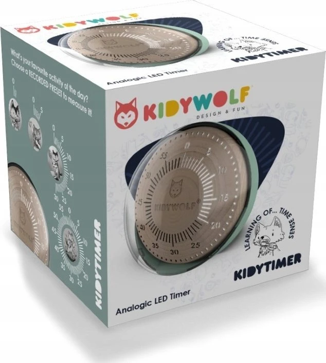 Timex Kidywolf analoginis LED laikmatis