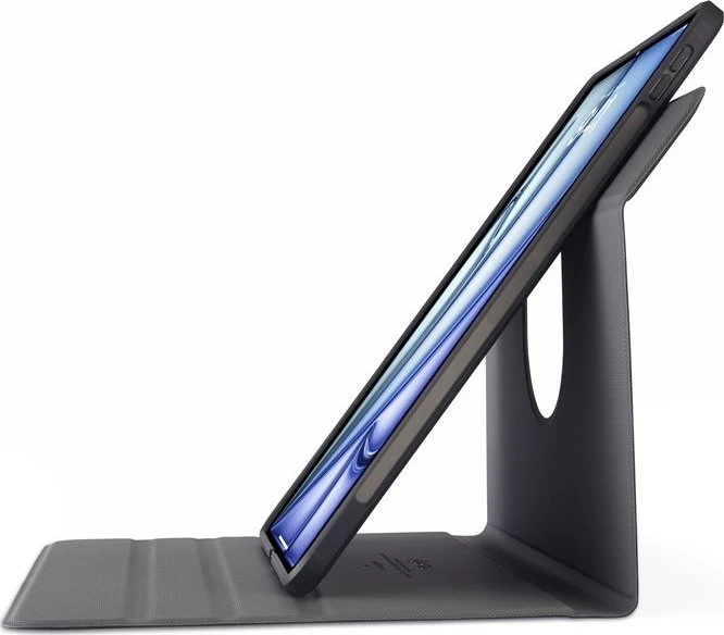 Pipetto Origami No5 Rotating dėklas, juodos spalvos – iPad Air 13″ 2024/2025/2026