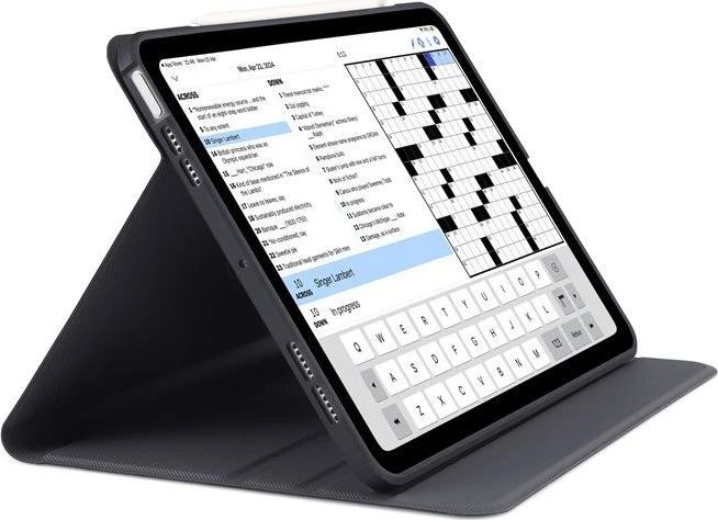 Pipetto Origami No5 Rotating dėklas, juodos spalvos – iPad Air 13″ 2024/2025/2026