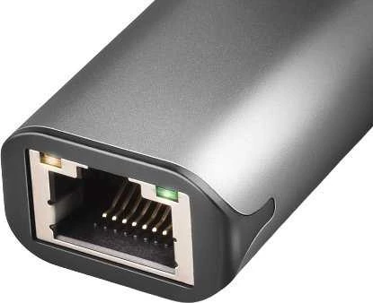 Axagon ADE-25R SUPERSPEED USB-A 2.5 GIGABIT ETHERNET Kompaktiškas aliuminio USB-A 3.2 Gen 1 2.5 Gigabit Ethernet 10/100/1000/2500 Mbit adapteris su automatiniu diegimu.