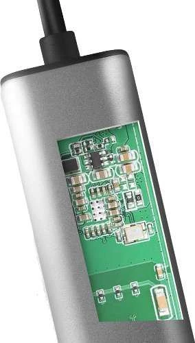 Axagon ADE-25R SUPERSPEED USB-A 2.5 GIGABIT ETHERNET Kompaktiškas aliuminio USB-A 3.2 Gen 1 2.5 Gigabit Ethernet 10/100/1000/2500 Mbit adapteris su automatiniu diegimu.